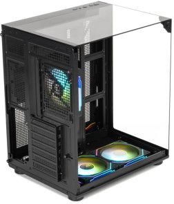 Корпус QUBE Aquarium Black with window (AQUARIUM_GBNU3)