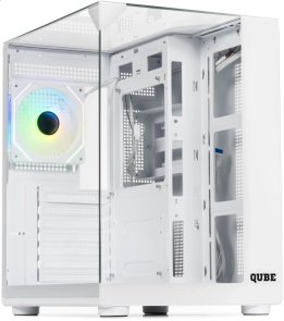 Корпус QUBE Aquarium White with window (AQUARIUM_GWNU3)