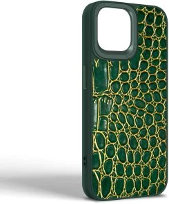 Фото: Чохол Harder for Apple iPhone 15 - Crocosaur Green (ARM76696) № 2 | KTC