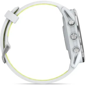 Смарт годинник Garmin Forerunner 970 Titanium with Whitestone Case and Whitestone/Translucent Amp Yellow Band (010-02969-11)