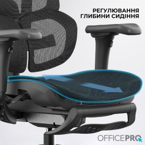 Крісло OfficePro Elite OC950B Black