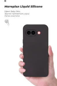 Фото: Чохол ArmorStandart for Google Pixel 9a - Icon Camera cover Black (ARM83646) № 7 | KTC