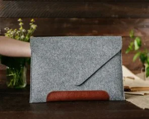 Фото: Чохол Gmakin for MacBook Air/Pro 13.3 Grey/Brown (GM10) № 10 | KTC
