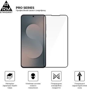 Фото: Захисне скло ArmorStandart for Samsung S25 FE 5G - Pro (ARM86149) № 2 | KTC