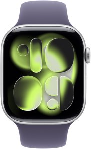 Смарт годинник Apple Watch Series 11 GPS - 42mm Silver Aluminium Case with Purple Fog Sport Band - S/M (MEU64)