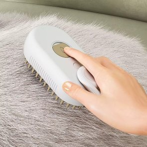 Парова щітка для тварин 3‑в‑1 Steamy Pet Brush (PCG-179)