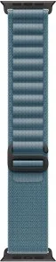 Фото: Ремінець Apple for Apple Watch 49mm - Alpine Loop Black Titanium Finish Light Blue - Large (MG9M4) № 3 | KTC