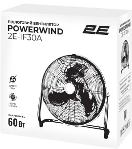 Вентилятор 2E IF30A Black (2E-IF30A)
