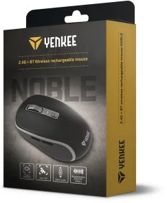 Фото: Миша Yenkee YMS 2085BK Noble Wireless Black (45019713) № 7 | KTC
