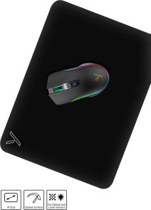 Килимок Yenkee YPM 35 Speed Top M Black (45015887)