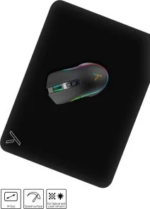 Фото: Килимок Yenkee YPM 35 Speed Top M Black (45015887) № 4 | KTC
