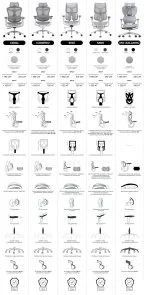 Фото: Крісло SIHOO Doro S300 Dark Grey (S300-M201) № 21 | KTC