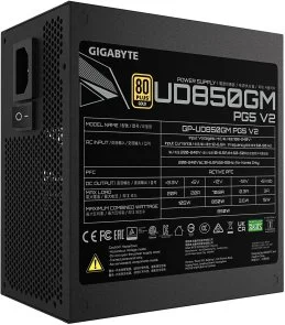 Фото: Блок живлення Gigabyte 850W UD850GM PG5 V2 (GP-UD850GM PG5 V2) № 5 | KTC