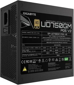 Фото: Блок живлення Gigabyte 750W UD750GM PG5 V2 (GP-UD750GM PG5 V2) № 6 | KTC