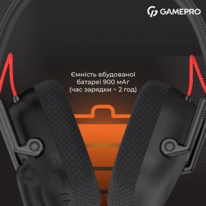 Гарнітура GamePro Genesis Mercury Pro Black (HSW120B)