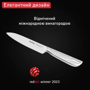 Фото: Ніж кухонний універсальний Tefal Precision 12cm Stainless steel (K2890524) № 7 | KTC