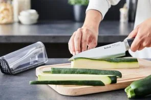Фото: Ніж кухонний кухарський Tefal Eversharp 16.5cm Black (K2569004) № 11 | KTC