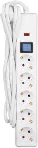 Мережевий фільтр 2E SP515OSM3WH 5/3m White (2E-SP515OSM3WH)