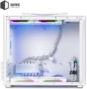 Фото: Корпус QUBE Bring ARGB White with window (BRING_GWNU3) № 4 | KTC