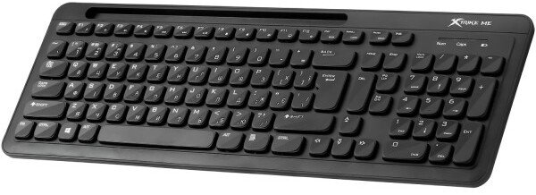 Клавіатура Xtrike Me KB-303 ENG/UKR Wireless Black (KB-303UA)