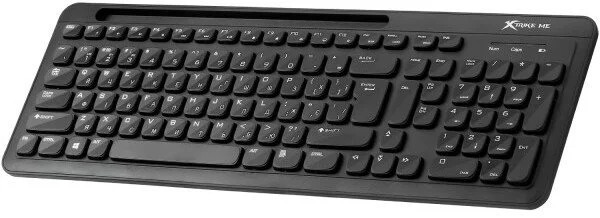 Фото: Клавіатура Xtrike Me KB-303 ENG/UKR Wireless Black (KB-303UA) № 4 | KTC