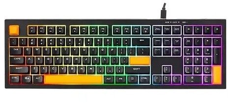 Клавіатура, Xtrike Me KB-512 ENG/UKR USB, Black ( Gaming )