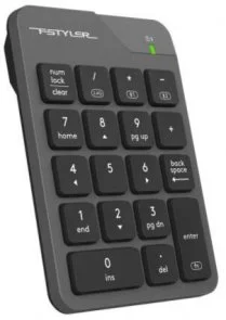 Фото: Клавіатура A4tech FBK21C Wireless Smoky Grey (FBK21C Smoky Grey) № 2 | KTC
