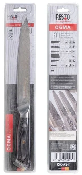 Фото: Ніж кухонний обробний Resto OGMA 19cm Black (95341) № 5 | KTC