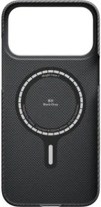 Фото: Чохол Pitaka for Apple iPhone 17 Pro - Ultra-Slim Twill Black/Grey (KI1701BP) № 3 | KTC