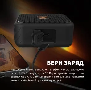 Фото: Портативна колонка Klipsch Austin Bluetooth Black (1072094) № 21 | KTC