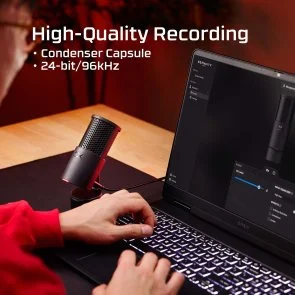 Фото: Мікрофон HyperX SoloCast 2 Black (AR0A0AA) № 16 | KTC