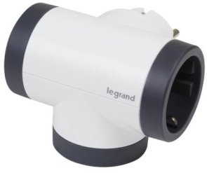 Розгалужувач Legrand Premium 3Х2К+З White/Black (694521)