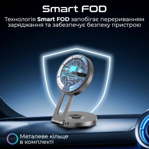 Кріплення для мобільного телефону Promate Magmate-1 (6959144068275)