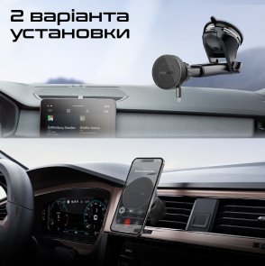 Кріплення для мобільного телефону Promate Magdrive-r (6959144066370)