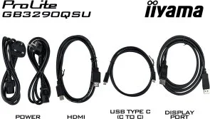Фото: Монітор iiyama G-MASTER GB3290QSU-B1 Black - 31.5" IPS / 2560×1440 / 240 Гц / AMD FreeSync Premium / Pivot / HAS № 22 | KTC