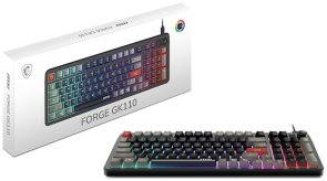 Клавіатура MSI FORGE GK110 UA USB Black