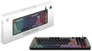 Фото: Клавіатура MSI FORGE GK110 UA USB Black № 5 | KTC