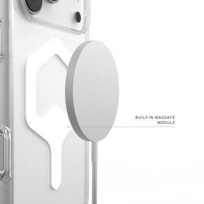 Чохол UAG for Apple iPhone 17 Pro Max - Plyo MagSafe Ice/White (114530114341)