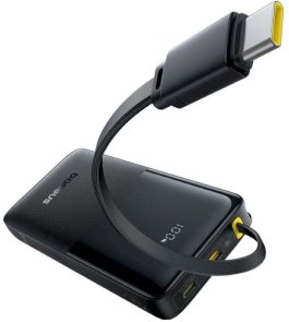 Батарея універсальна Baseus Bipow 10000mAh 20W with Built-in USB-C Cable