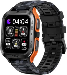Ремінець KOSPET Camo 22mm Grey/Black (STRAP CAMO)
