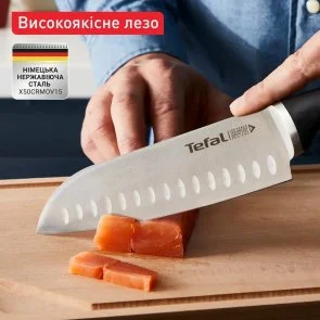 Фото: Набір ножів Tefal Ice Force 2pcs Black (K232S224) № 14 | KTC