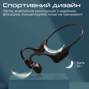  Гарнітура Promate Ripple Black (6959144060156)