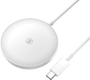 Бездротовий зарядний пристрій ESSAGER Wind 2in1 Wireless Charger 15W White (EWXCX-CF02-Z)