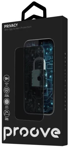 Фото: Захисне скло Proove for Apple iPhone Air - Privacy Black (PGPPRI17A001) № 2 | KTC