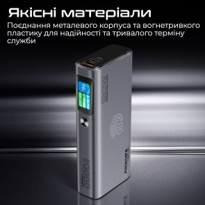 Батарея універсальна 20000mAh Promate titan-130