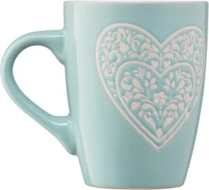 Фото: Чашка Ardesto Heart 330ml Light blue (AR3467BL) № 5 | KTC