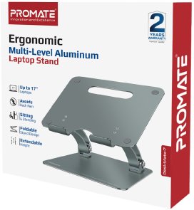 Підставка для ноутбука Promate Deskmate-7 Grey (6959144062846)