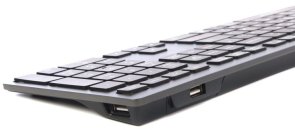 Клавіатура A4tech FX60H Fstyler White backlit Grey (FX60H USB (Grey) White backlit)