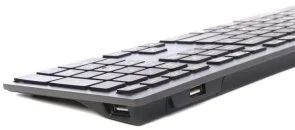 Фото: Клавіатура A4tech FX60H Fstyler White backlit Grey (FX60H USB (Grey) White backlit) № 7 | KTC