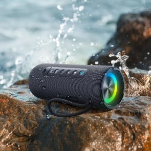 Колонка Baseus AeQur 30 Air gray Bluetooth 5.3 (15Вт) Black